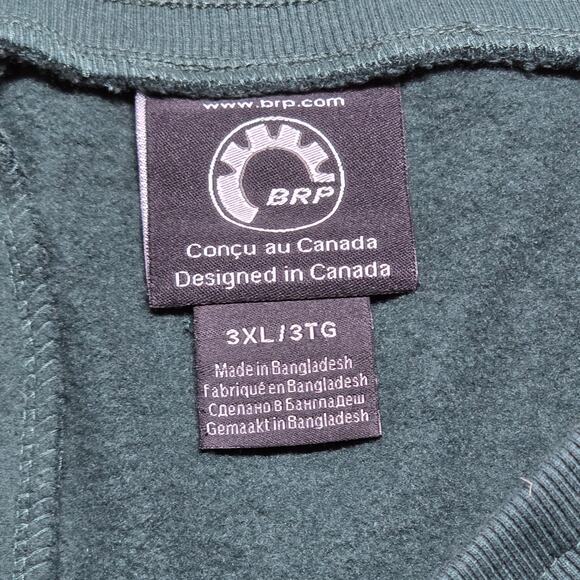 Ski-doo Men's Signature Sweatpants Size 3XL Green Dark 80% Cotton 20% Polyester - Picture 13 of 15